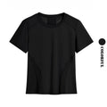 DRUR Summer Lightweight Running T Shirt Women Quick Dry Gym Workout Top Breathable Loose Fit Sports Tee Activewear Yoga Clothes