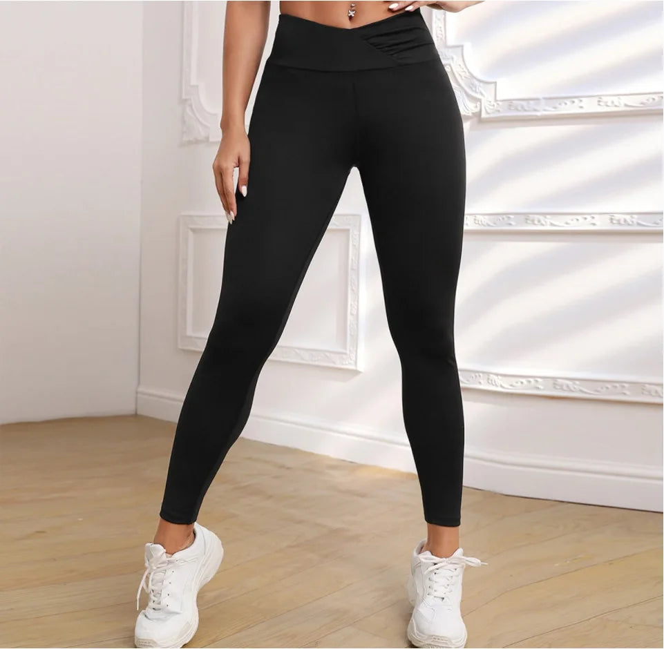 Leggings For Fitness Seamless Legging Sport Woman Solid Push Up High Waist Leggings Scrunch Butt Sport Yoga Work Out Pant