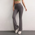 Gym Quick-Dry Flared Leggings Women Sexy Scrunch Butt Wide Leg Yoga Pants Woman 2026 High-End Pilates Workout Shaping Leggings