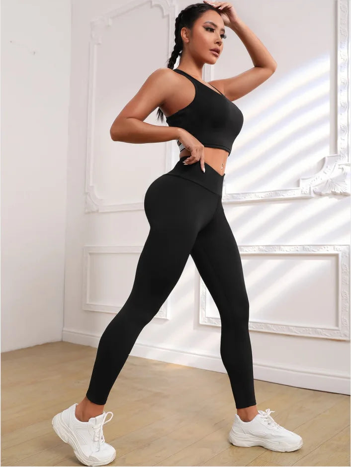 Leggings For Fitness Seamless Legging Sport Woman Solid Push Up High Waist Leggings Scrunch Butt Sport Yoga Work Out Pant