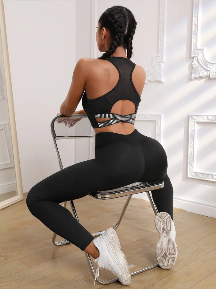 Leggings For Fitness Seamless Legging Sport Woman Solid Push Up High Waist Leggings Scrunch Butt Sport Yoga Work Out Pant
